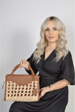 خرید مستقیم از ترکیه و ترندیول کیف دستی زنانه برند  ESLİMİNS با کد Ç6006