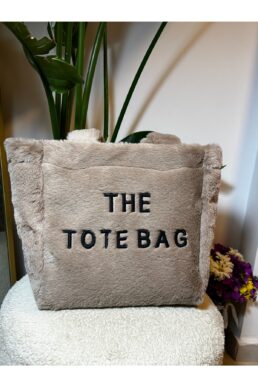 خرید مستقیم از ترکیه و ترندیول کیف دستی زنانه برند  PofudukButik با کد Kadın Peluş Çanta The Tote Bag