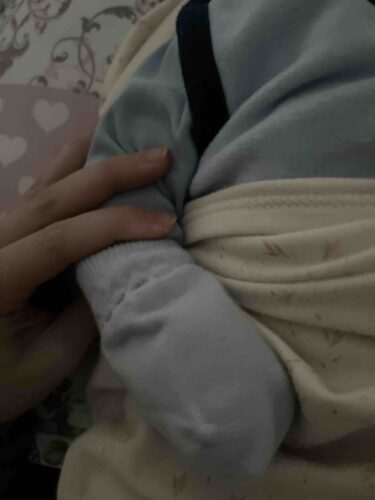 دستکش نوزاد پسرانه – دخترانه برند  Aziz Bebe اصل AZZ048015MAVI photo review