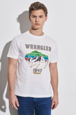 خرید مستقیم از ترکیه و ترندیول تیشرت مردانه برند رانگلر Wrangler با کد W231254