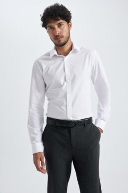 خرید مستقیم از ترکیه و ترندیول پیراهن مردانه برند دفاکتو Defacto با کد A7803AX23AU