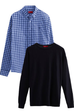 خرید مستقیم از ترکیه و ترندیول پیراهن مردانه برند دی اس دامات D'S Damat با کد 1HC0206EKBN01