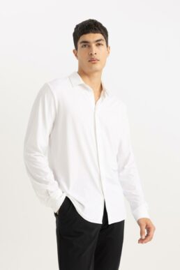 خرید مستقیم از ترکیه و ترندیول پیراهن مردانه برند دفاکتو Defacto با کد B6491AX24SP