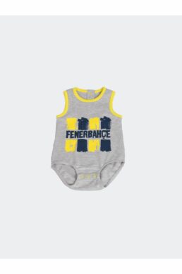 خرید مستقیم از ترکیه و ترندیول بادی نوزاد زیردکمه دار پسرانه – دخترانه برند فنرباغچه Fenerbahçe با کد BE220CDY03