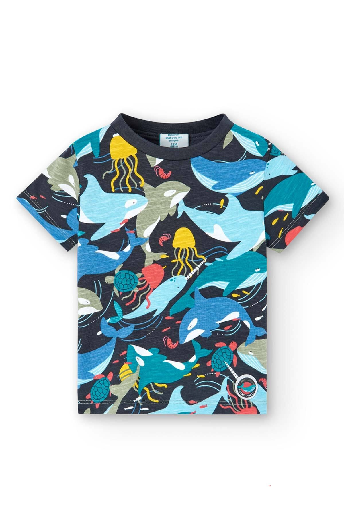 خرید مستقیم از ترکیه و ترندیول تیشرت پسرانه برند بوبولی Boboli با کد 318046-9413 خرید مستقیم از ترکیه و ترندیول تیشرت پسرانه برند بوبولی Boboli با کد 318046-9413