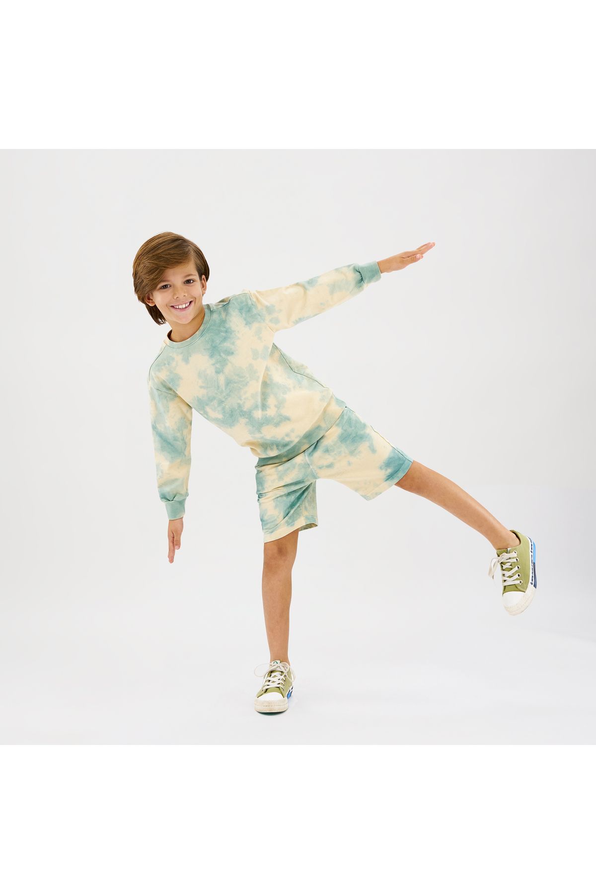 خرید مستقیم از ترکیه و ترندیول شورت و شلوارک پسرانه برند پانچو Panço با کد 2411BK07004