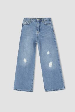 خرید مستقیم از ترکیه و ترندیول شلوار جین دخترانه برند دفاکتو Defacto با کد W7246A622SP