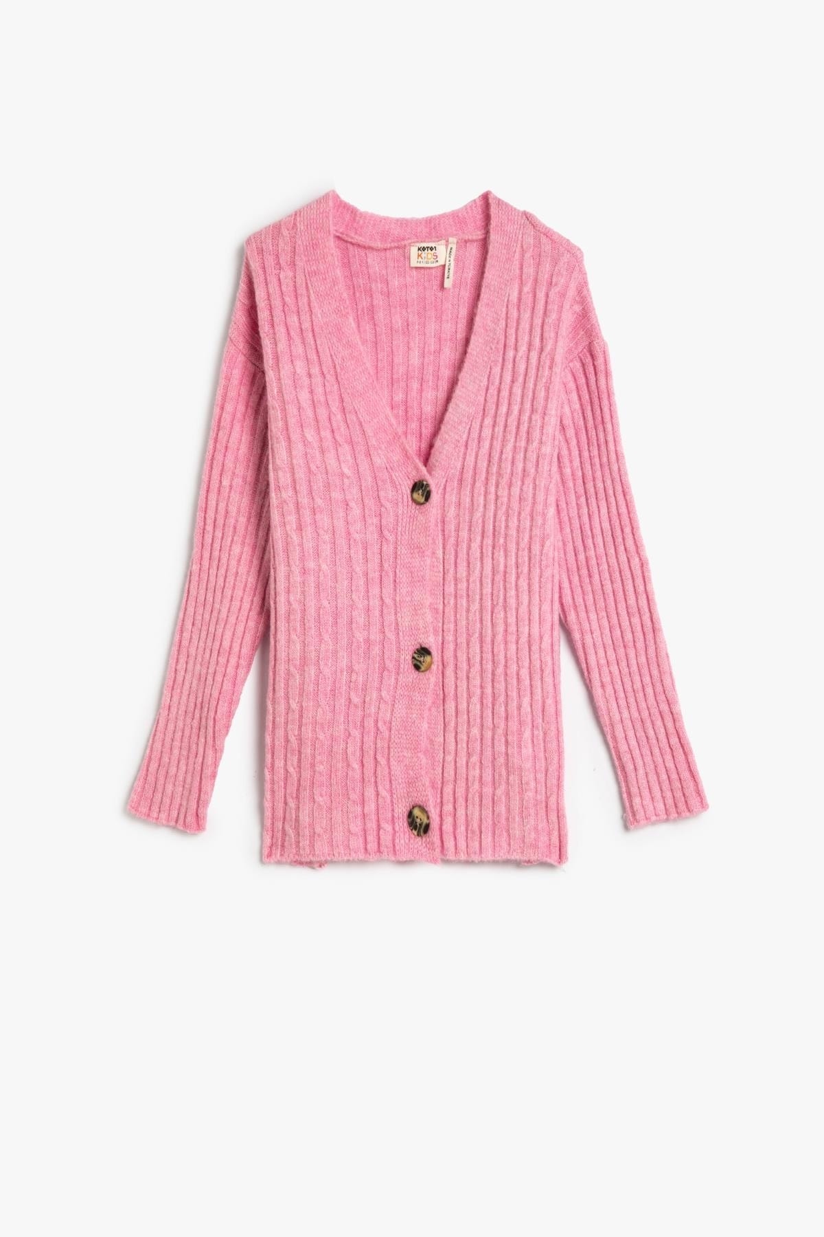 خرید مستقیم از ترکیه و ترندیول ژاکت کشی دخترانه برند کوتون Koton با کد 4WKG90025AT