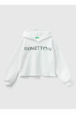 خرید مستقیم از ترکیه و ترندیول سویشرت دخترانه برند بنتتون Benetton با کد 5003071006