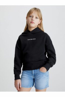 خرید مستقیم از ترکیه و ترندیول سویشرت دخترانه برند کالوین کلاین Calvin Klein با کد IG0IG01517BEH