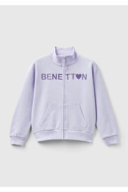 خرید مستقیم از ترکیه و ترندیول سویشرت دخترانه برند بنتتون United Colors of Benetton با کد 224P3J68C503O