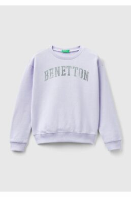 خرید مستقیم از ترکیه و ترندیول سویشرت دخترانه برند بنتتون United Colors of Benetton با کد 224P3J68C10H6