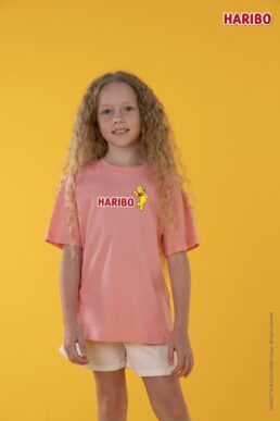 خرید مستقیم از ترکیه و ترندیول تیشرت دخترانه برند هاریبو Haribo با کد HRBTXT107-190C