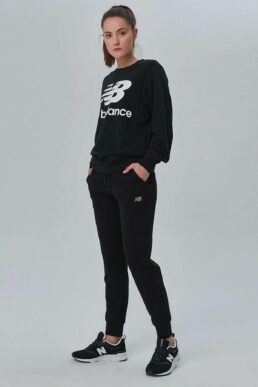 خرید مستقیم از ترکیه و ترندیول شلوار گرمکن ورزشی زنانه برند نیوبالانس New Balance با کد WTP1974-BK
