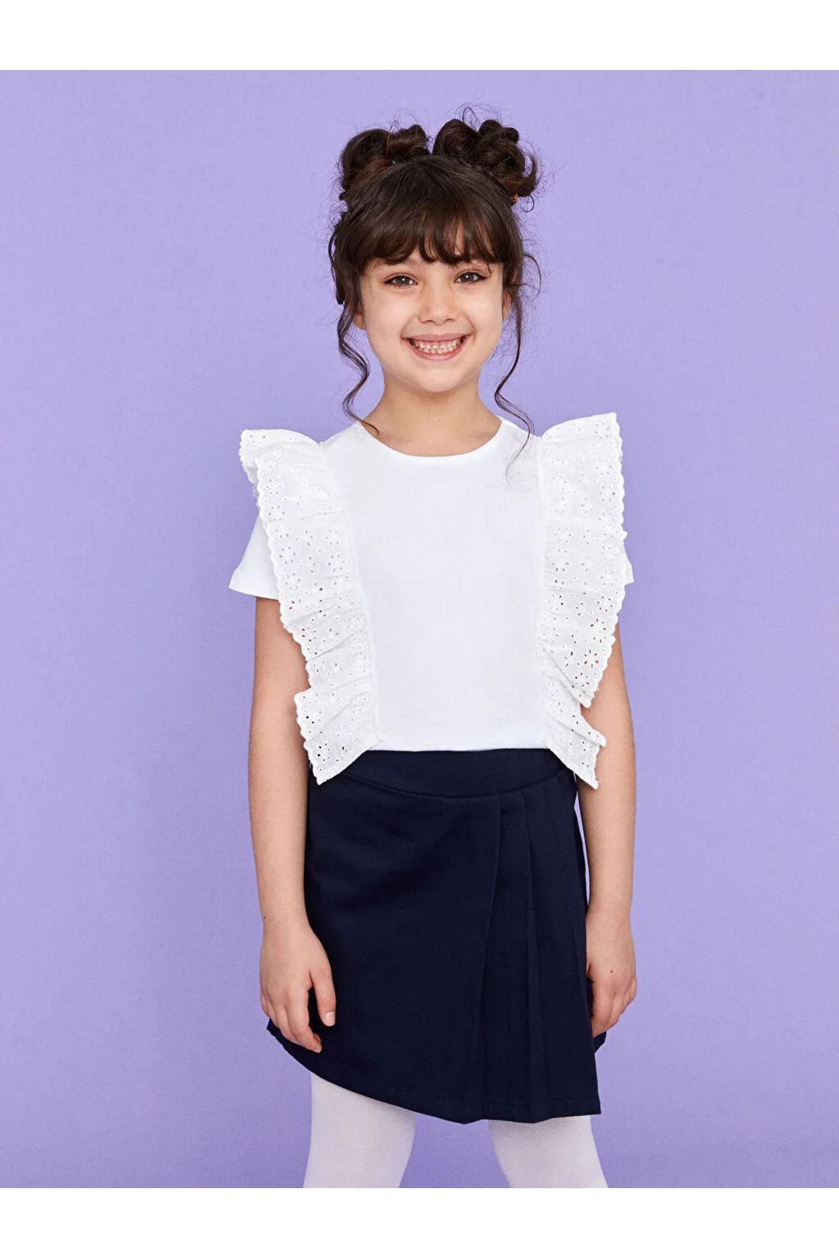 خرید مستقیم از ترکیه و ترندیول دامن دخترانه برند السی وایکیکی LC Waikiki با کد S2EB86Z4