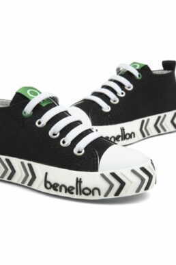 خرید مستقیم از ترکیه و ترندیول اسنیکر پسرانه – دخترانه برند بنتون Benetton با کد BN-30641-Siyah