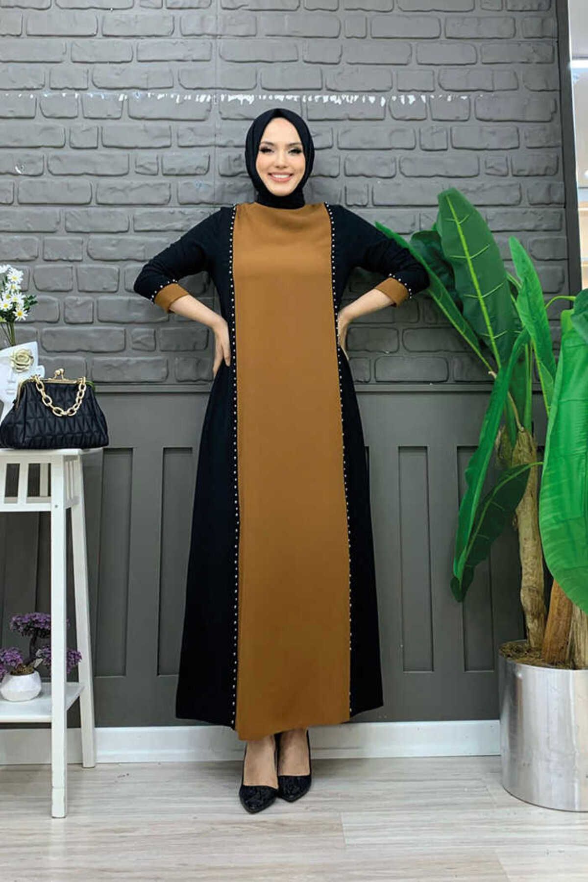 خرید مستقیم از ترکیه و ترندیول لباس بلند – لباس مجلسی زنانه برند بیم مد Bym Fashion با کد 9247