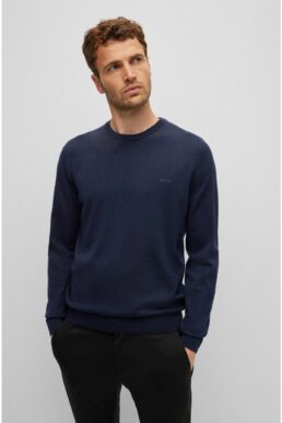 خرید مستقیم از ترکیه و ترندیول بافت و پلیور مردانه برند باس BOSS با کد 50476364