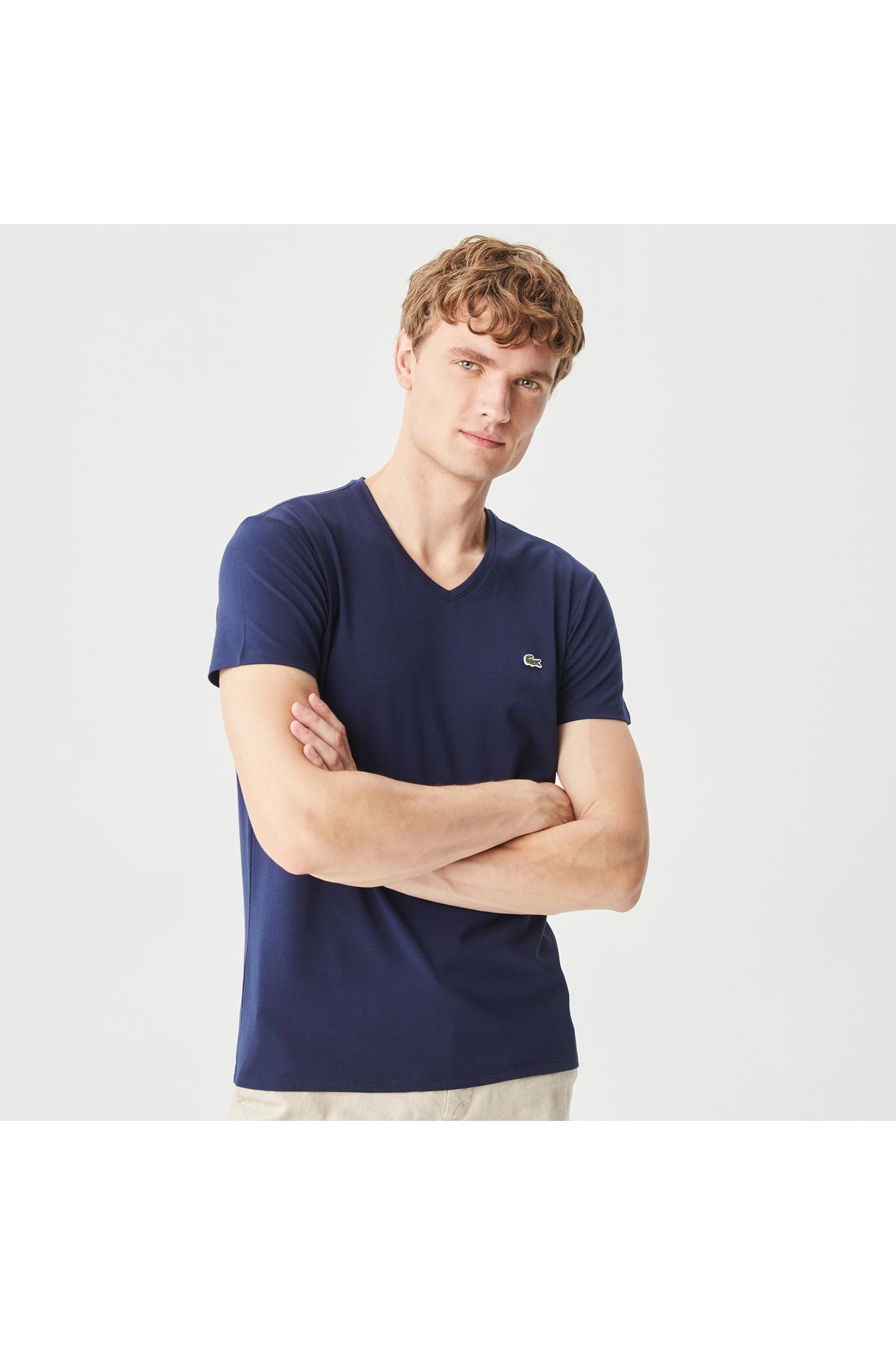 خرید مستقیم از ترکیه و ترندیول تیشرت مردانه برند لاکوست Lacoste با کد TH0999 خرید مستقیم از ترکیه و ترندیول تیشرت مردانه برند لاکوست Lacoste با کد TH0999