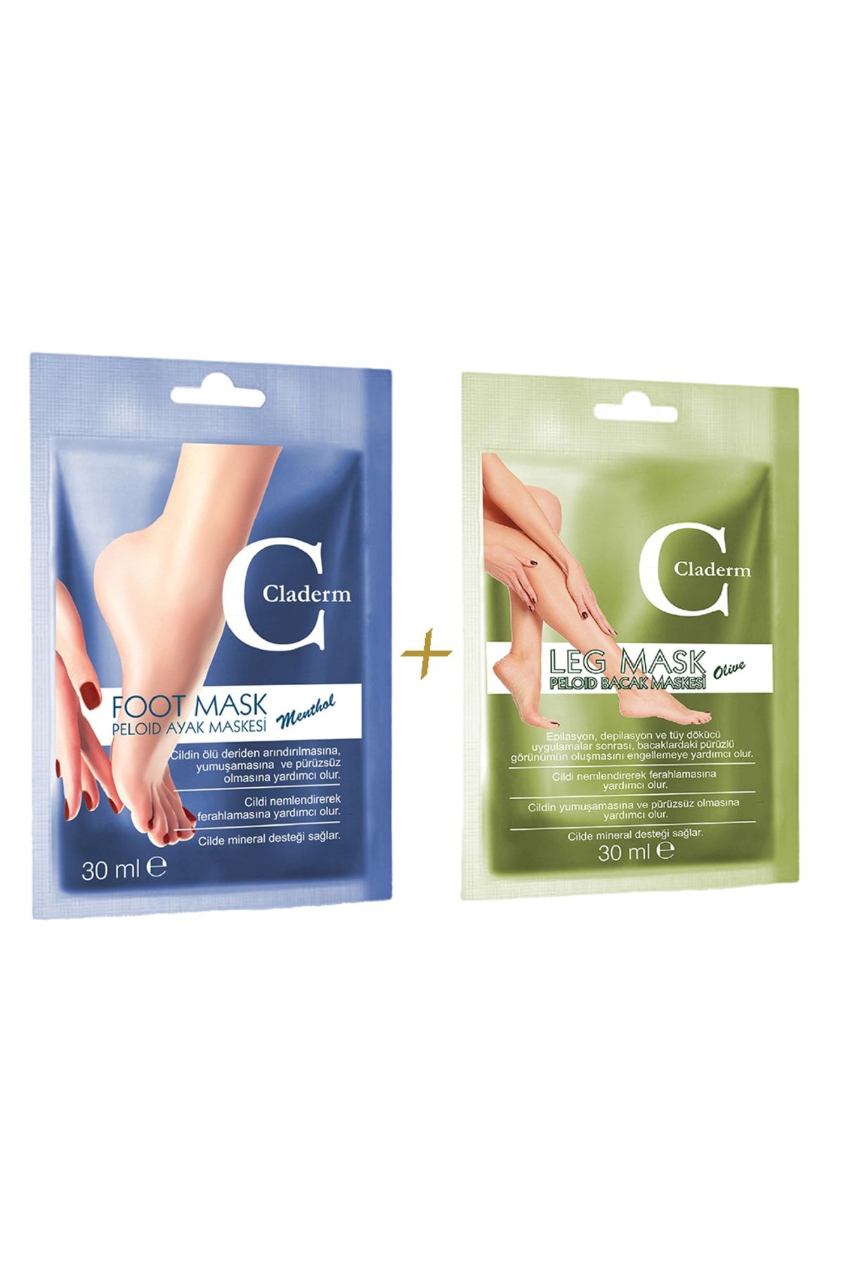 خرید مستقیم از ترکیه و ترندیول ماسک پا زنانه – مردانه برند کلادرم Claderm با کد 8682983381148 خرید مستقیم از ترکیه و ترندیول ماسک پا زنانه – مردانه برند کلادرم Claderm با کد 8682983381148