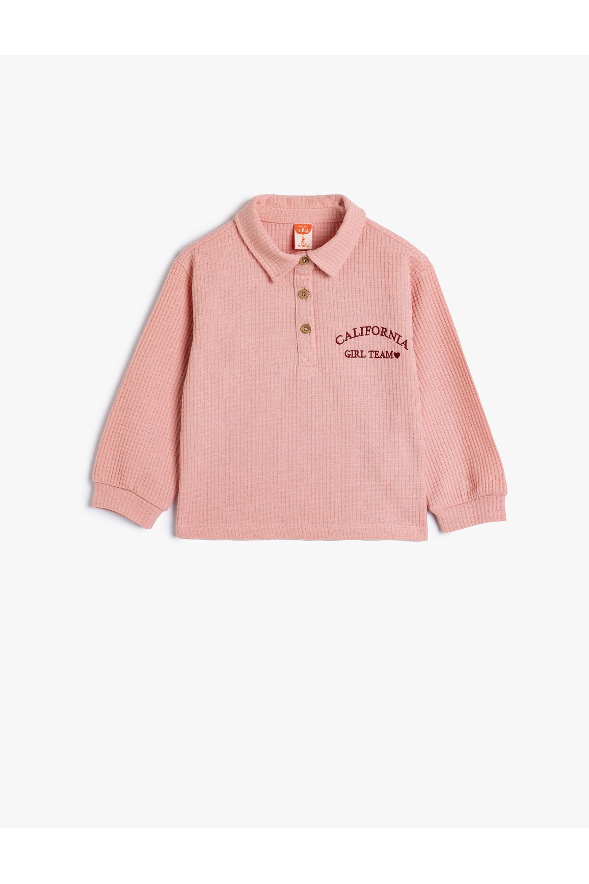 خرید مستقیم از ترکیه و ترندیول سویشرت دخترانه برند کوتون Koton با کد 5WMG10082AK