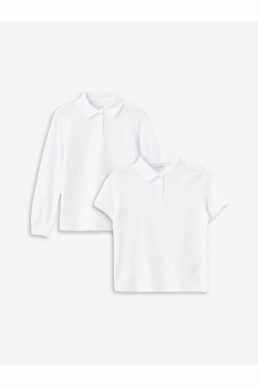 خرید مستقیم از ترکیه و ترندیول تیشرت یقه پلو پسرانه – دخترانه برند السی وایکیکی LC Waikiki با کد W43491Z4