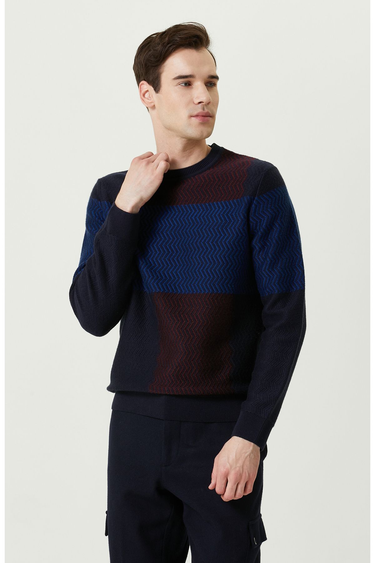 خرید مستقیم از ترکیه و ترندیول بافت و پلیور مردانه برند نتورک Network با کد 1088361 خرید مستقیم از ترکیه و ترندیول بافت و پلیور مردانه برند نتورک Network با کد 1088361